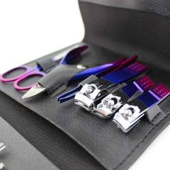 16 Piece Manicure Pedicure Set Carbon Steel Travel Grooming Kit