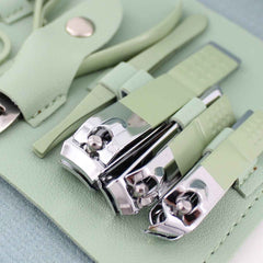 16 Piece Manicure Pedicure Set Carbon Steel Travel Grooming Kit