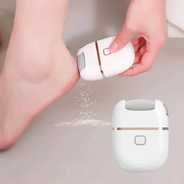 Rechargeable Electric Foot Grinder - Three Replaceable Grinding Heads