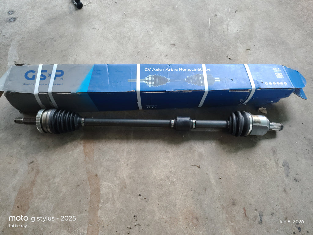 New GSP CV Axle 2011-15; Kia Optima; (Front Right)