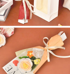 Crochet Rose Bouquet Romantic Gift for Girlfriend or Mothers Day