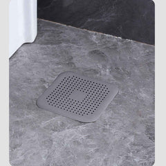 Silicone Drain Hair Catcher – Square Sink Strainer with Suction