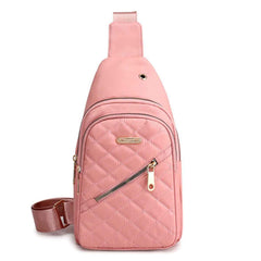 Women's Shoulder Sling Bag - Nylon Adjustable Strap Crossbody Purse