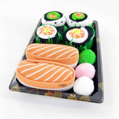 Sushi Socks Gift Box – 3 Pairs of Fun Novelty Socks for All