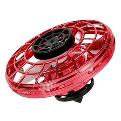 Rechargeable UFO Flying Spinner Drone Plastic Fidget Spinner Toy