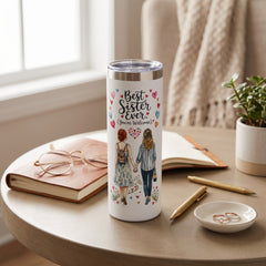 Unique Sister Gift 20oz Insulated Stainless Steel Travel Tumbler