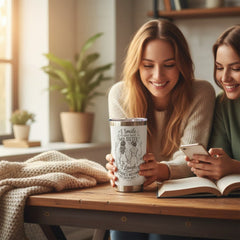 Unique Sister Gift 20oz Insulated Stainless Steel Travel Tumbler